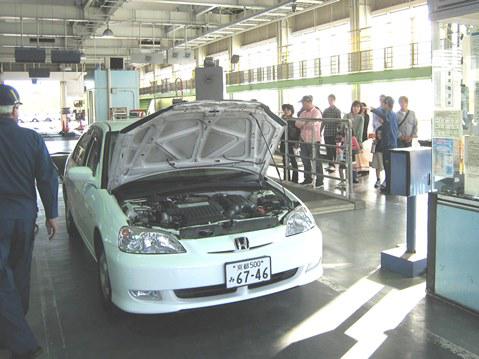 検査コース見学